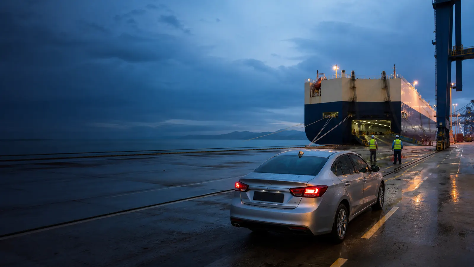 Laluan kenderaan dari Port Klang ke Sabah